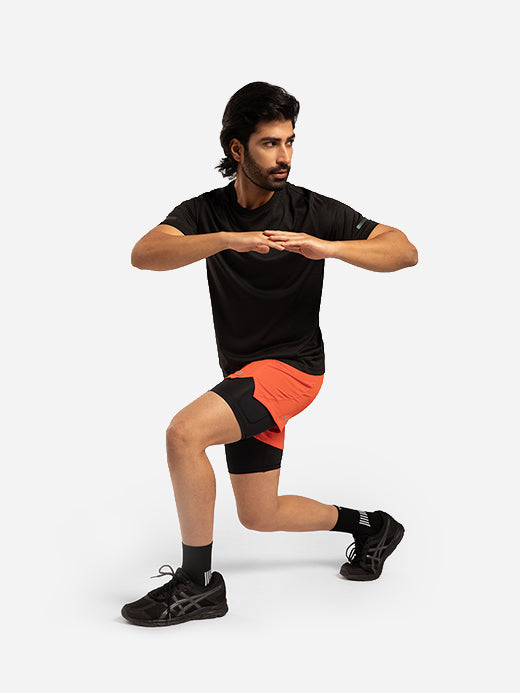 ORANGE with Black Inner