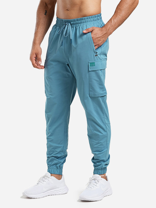 Cargo Royal Blue Jogger Buy Men Royal Blue Elasticated Cotton